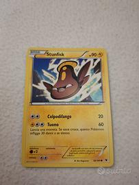 Stunfisk 42/101 Pokemon Vittorie Regali 2012 Carte