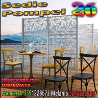 Sedia Krossback Pompei Ottanio Impilabile