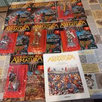 7usciteSoldatiniArmaturaEtà MedievaleCollezioneDeA