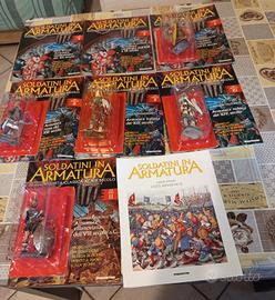 7usciteSoldatiniArmaturaEtà MedievaleCollezioneDeA