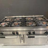 Cucina professionale 8 fuochi