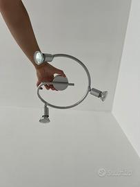 Lampadario moderno a 3 faretti LED