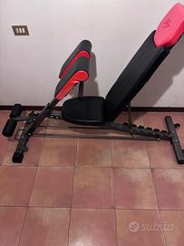 Panca multifunzione + Kettlebell +manubri