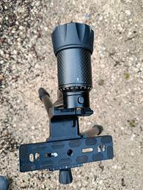 treppiedi in carbonio siriu + testa gimbal 