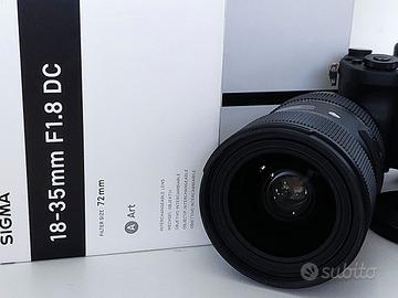 Sigma Obiettivo 18-35 mm F/1.8 AF DC HSM ART SA