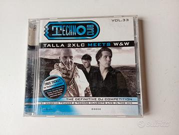 CD doppio Techno club vol 33 dj Talla W&W