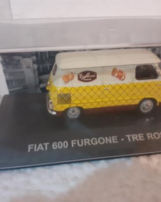 fiat 600 furgoncino tre rossi