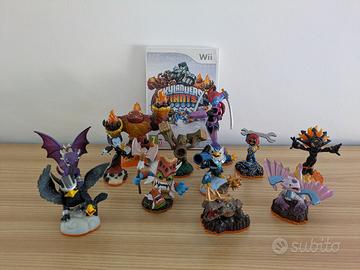 Disco e personaggi Skylanders Giants Wii