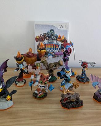 Disco e personaggi Skylanders Giants Wii