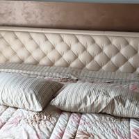 Letto FRAU in pelle