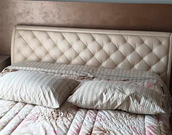 Letto FRAU in pelle