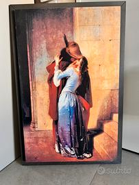 Quadri 120 x 80 il bacio e 100 x 80 ninfee