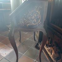 Scrittoio veneziano intarsiato