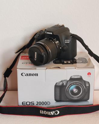 Canon EOS 2000D + obiettivo 18-55