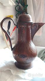 Oliera antica in rame