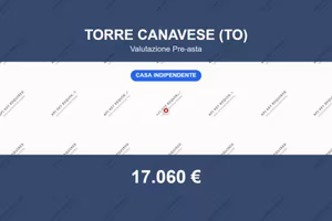 Immobile in asta di 132 m² a Torre Canavese