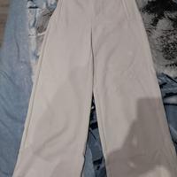 pantaloni ragazza eleganti bianchi 34 stradivarius