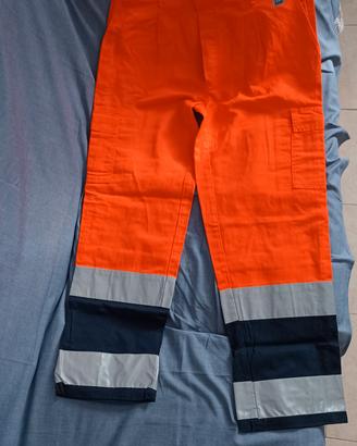 Pantaloni da lavoro estivi alta visibilità 