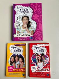 Violetta 3 libri  INTROVABILI nuovi