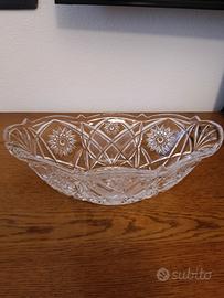 Vassoio cristallo 