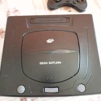sega saturn + 5 giochi
