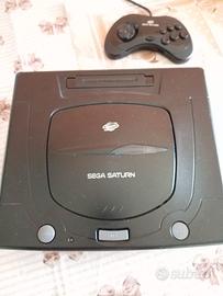 sega saturn + 5 giochi