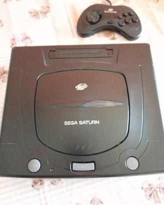 sega saturn + 5 giochi