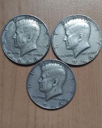 Lotto 12 monete d'argento