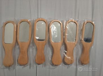 Set 6 specchietti in legno 