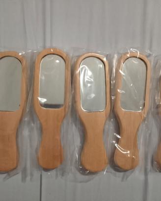 Set 6 specchietti in legno 