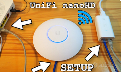 Ubiquiti UniFi AP AC NanoHD POE (nuovo)