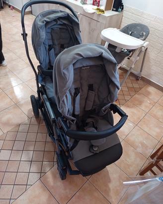 Passeggino Gemellare TRENO DUETTE PEG
