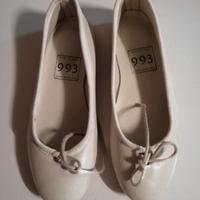 Scarpe Ballerine Bianche Made in Italy Taglia 32