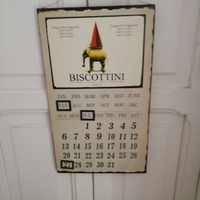 Calendario pubblicitario Biscottini