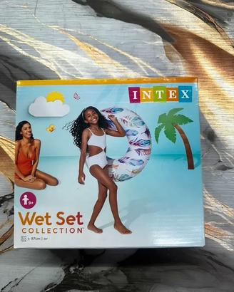 salvagente gonfiabile Intex Wet Set Collection da