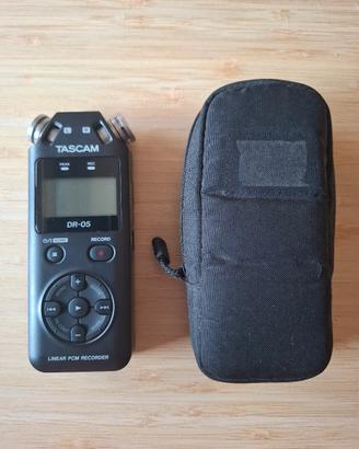 Registratore Digitale Tascam DR-05 con custodia 