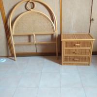 trabacca singola e Comodino 