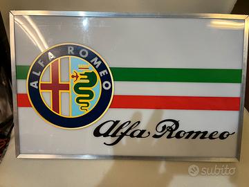 Insegna luminosa Alfa Romeo