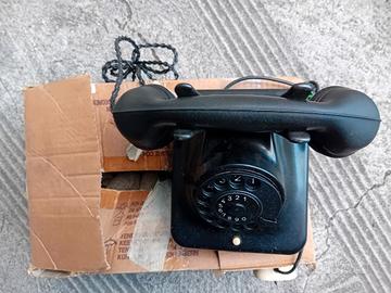 telefono bachilite nera anni 50-60