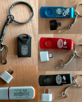 Chiavetta USB 32GB o 64GB con loghi vari