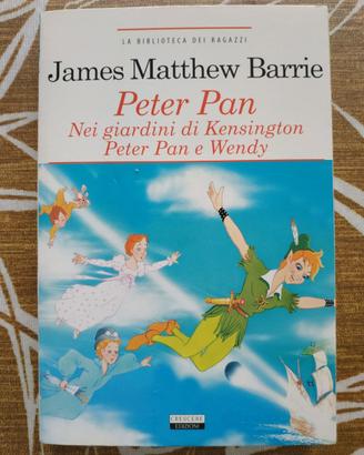 Peter Pan e Wendy giardini Kensington libro Barrie