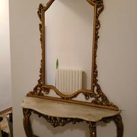 Consolle con specchiera