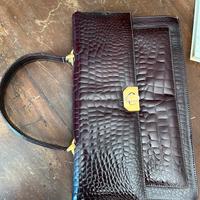 Borsa in coccodrillo anni 50