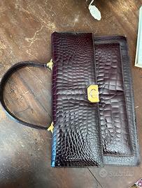 Borsa in coccodrillo anni 50