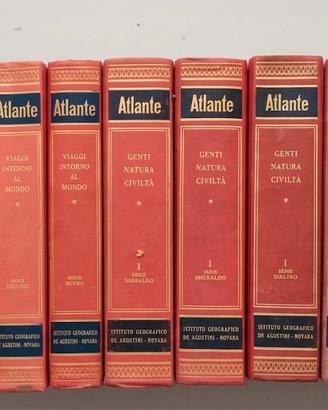 9 Volumi Atlante Genti Natura Civiltà De Agostini