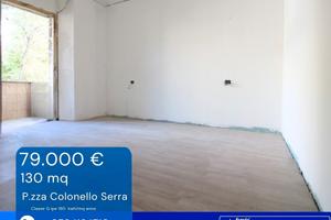 P.zza C. Serra Quadrilocale da ultimare