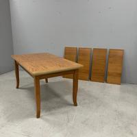 GRANDE TAVOLO ALLUNGABILE FINO A 3 METRI IN FAGGIO