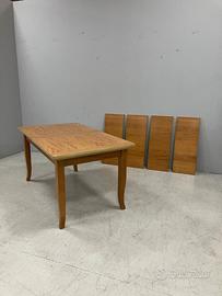 GRANDE TAVOLO ALLUNGABILE FINO A 3 METRI IN FAGGIO