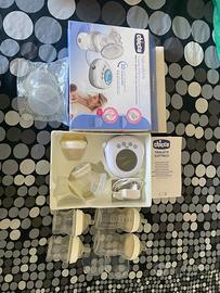 Tiralatte Chicco Naturally Me con biberon/coppette