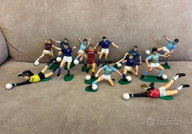 Lotto di nr. 13 statuette calciatori serie Tonka